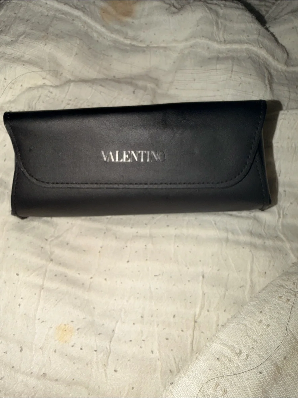 Valentino Gold Frame Sunglasses with Purple Gradient Lenses